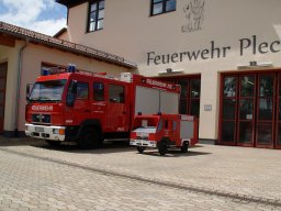 Indienststellung Kinder-Feuerwehr-Auto